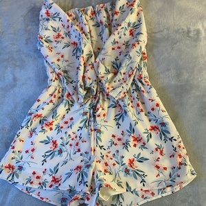 Off the shoulder romper